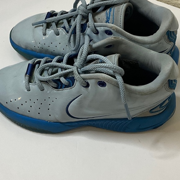 Kids Athletic Sneakers in Gray and Blue - Picture 2 of 5